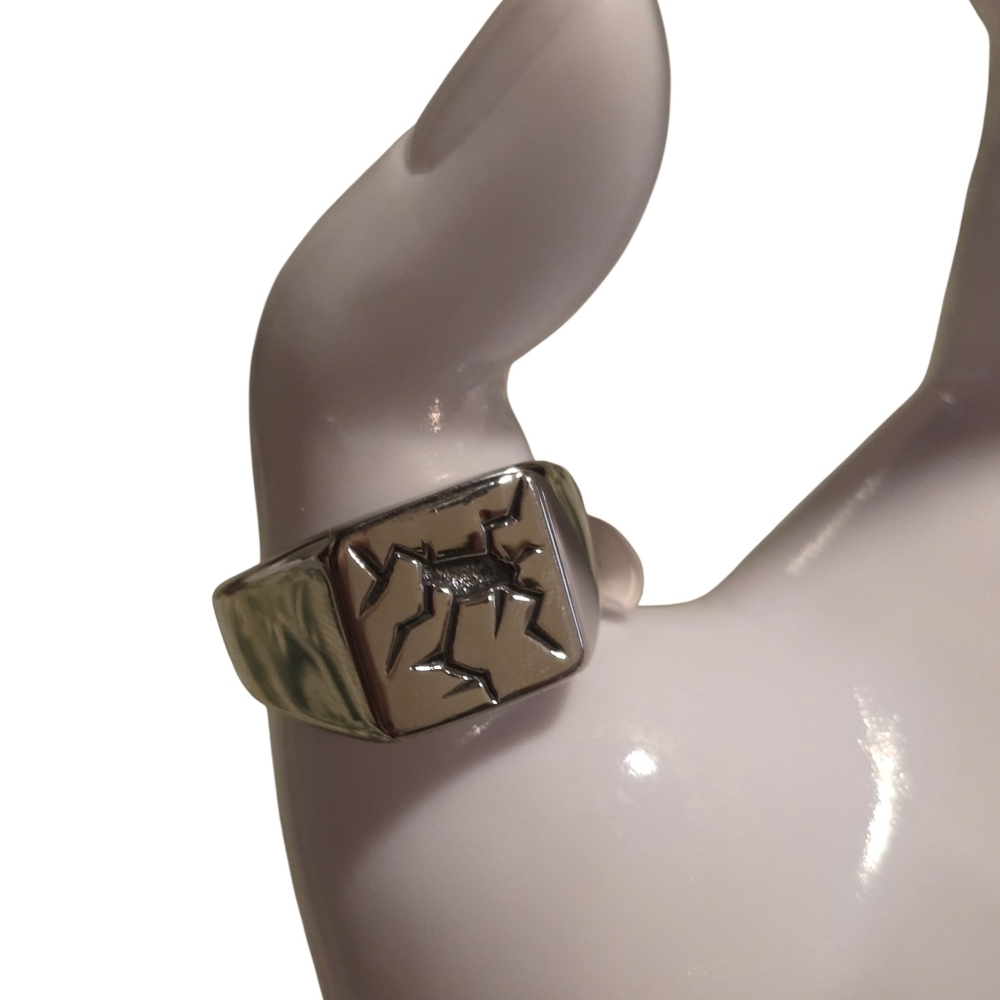 SOLD New Stainless Steel Ring Size 11 - Picture 2 of 4